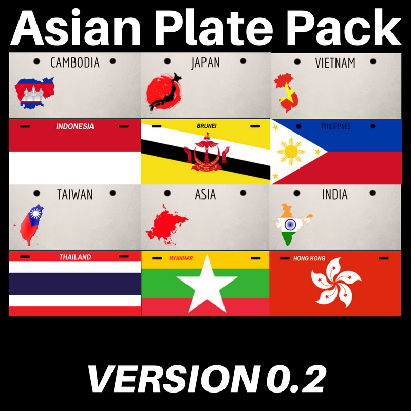 E76c38 asian plate pack